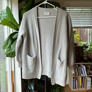 Wilfred Free merino wool cardigan